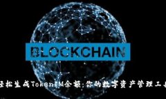 轻松生成TokenIM余额：你的数字资产管理工具